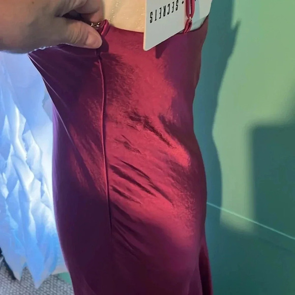 Fuchsia slip dress - Picture 7 of 8